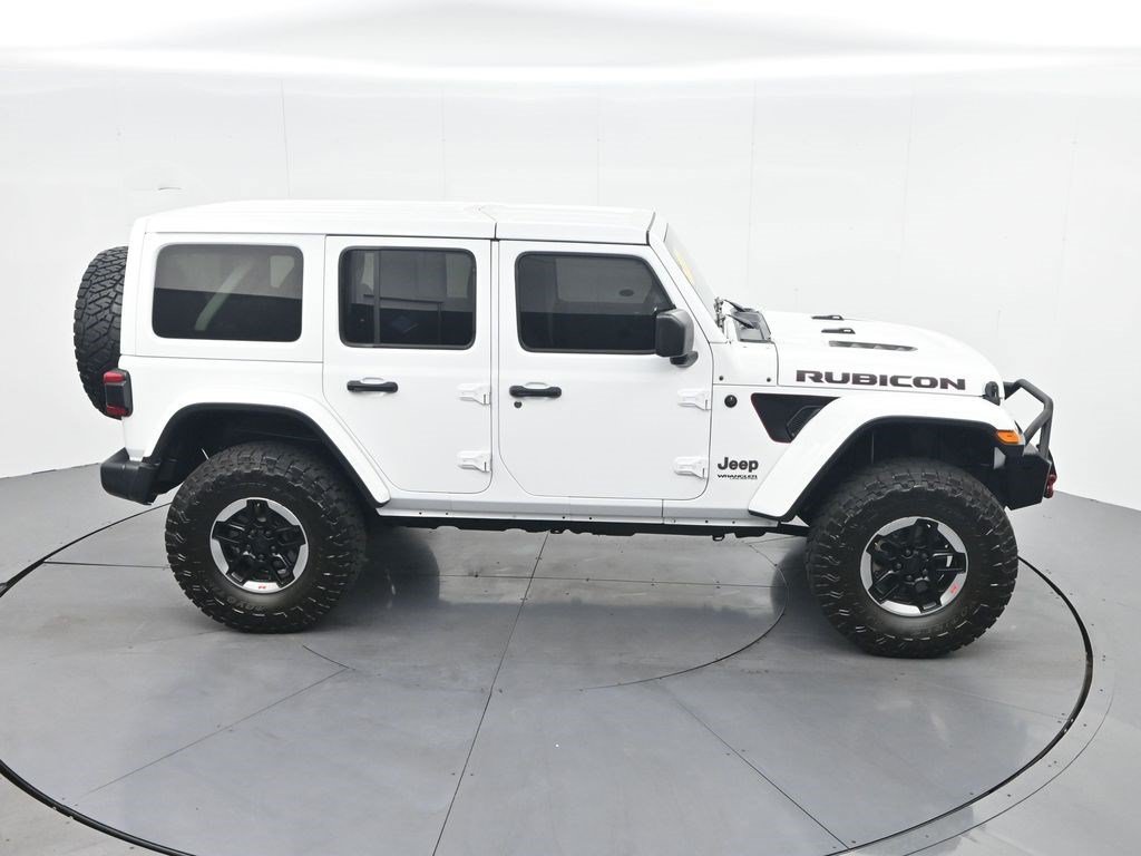 Used 2020 Bright White Clearcoat Jeep Rubicon image 22