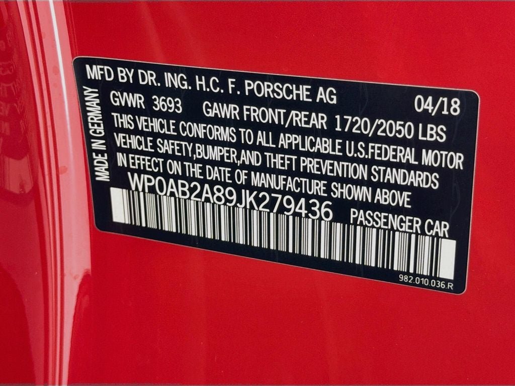 Used 2018 Guards Red Porsche GTS image 35