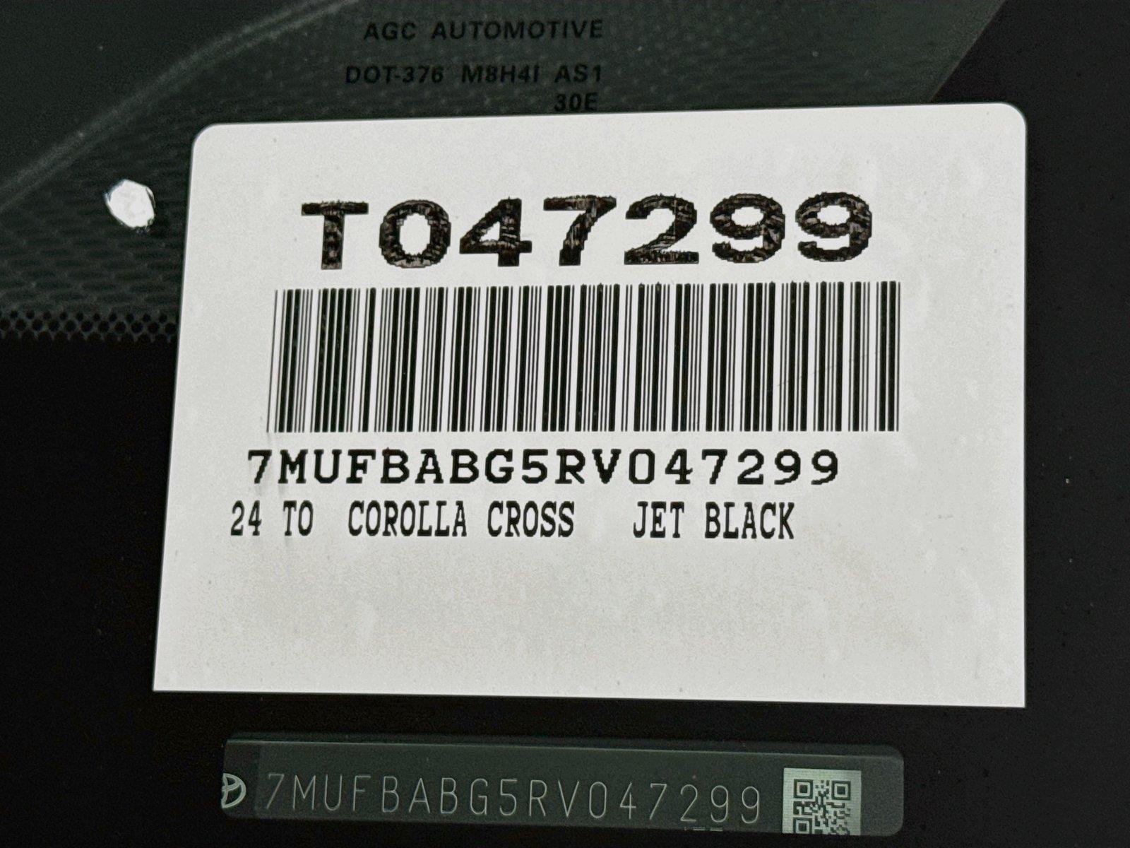 Used 2024 Jet Black Toyota Hybrid SE image 43