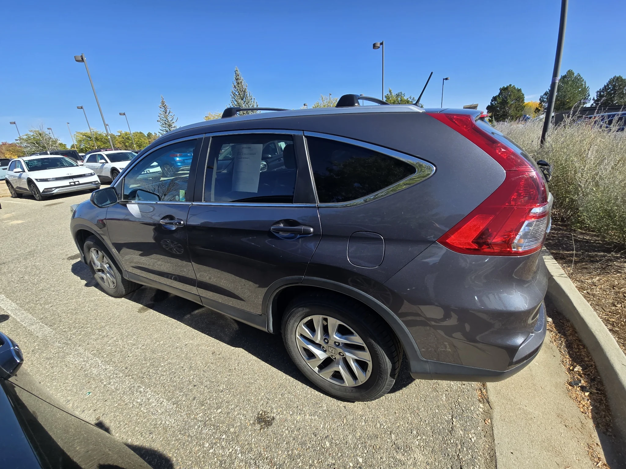 Used 2015 Modern Steel Metallic Honda EX-L image 2