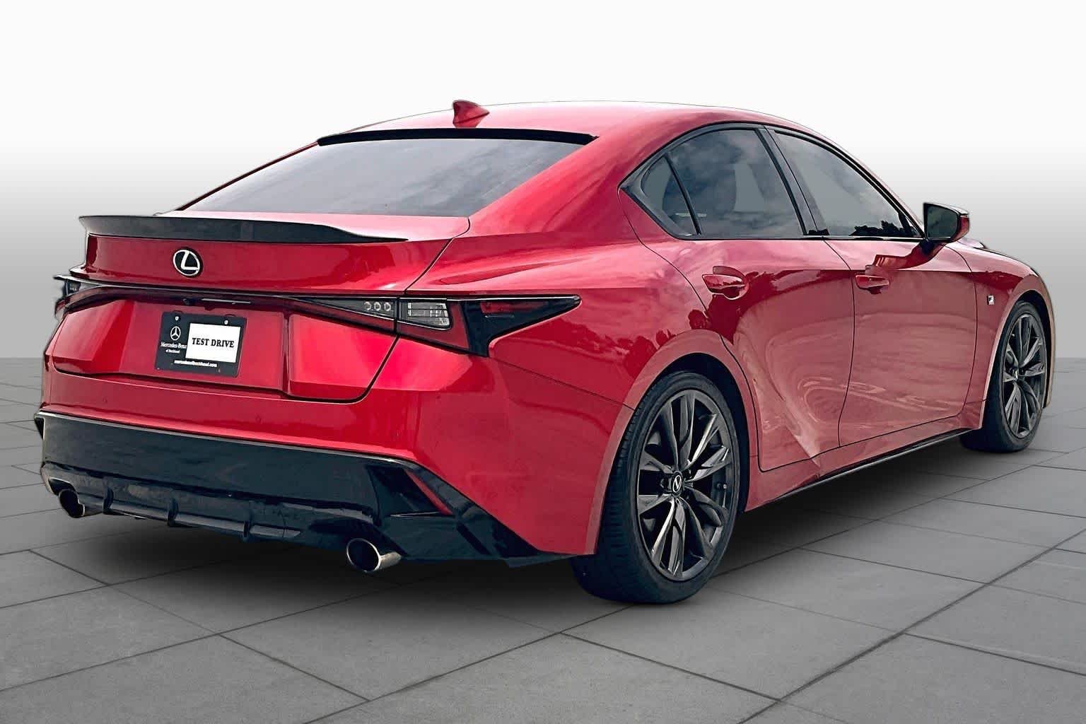 Used 2021 Infrared Lexus F SPORT image 12