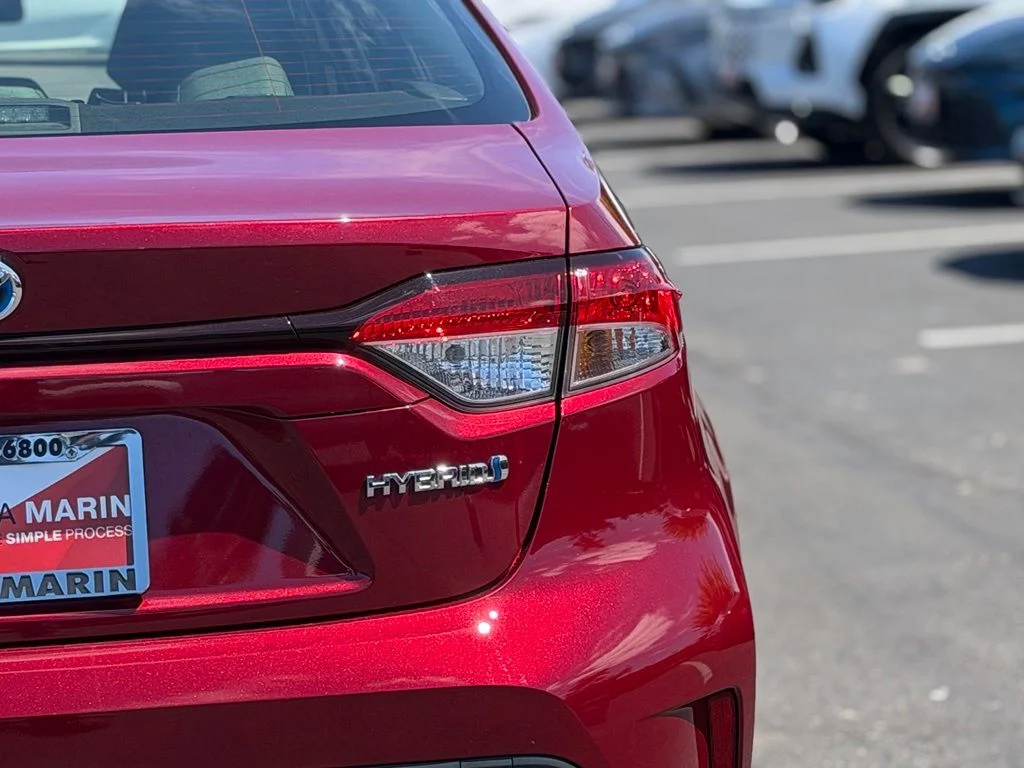 Certified Used 2022 Red Toyota LE image 12