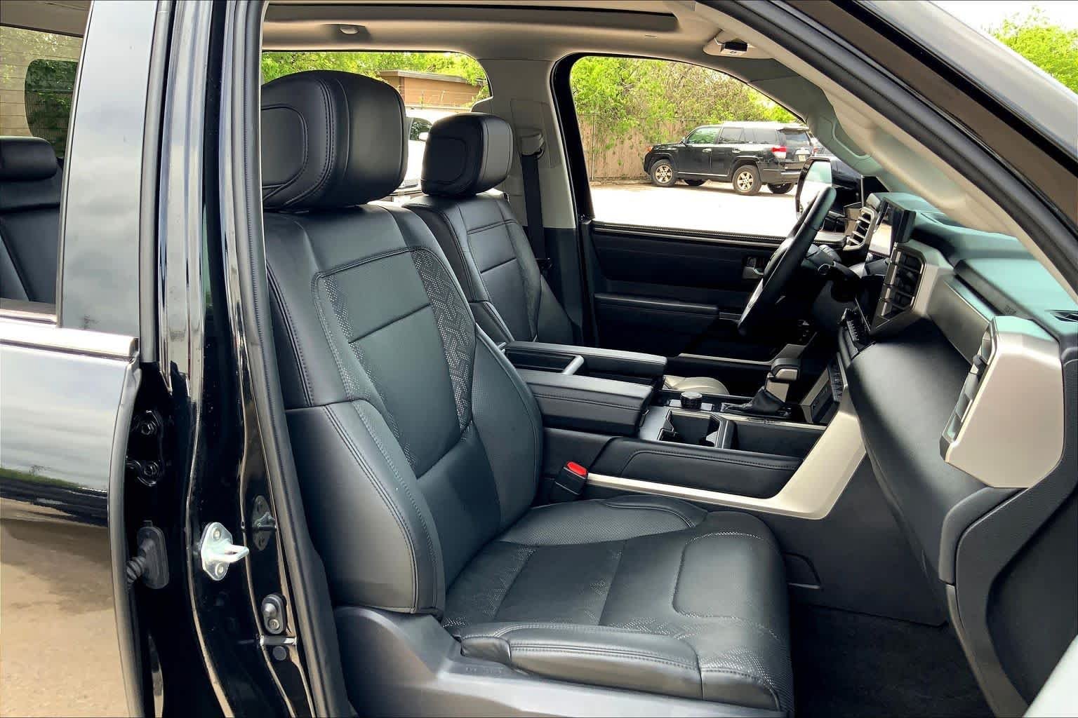 Used 2023 Midnight Black Metallic Toyota Limited image 9