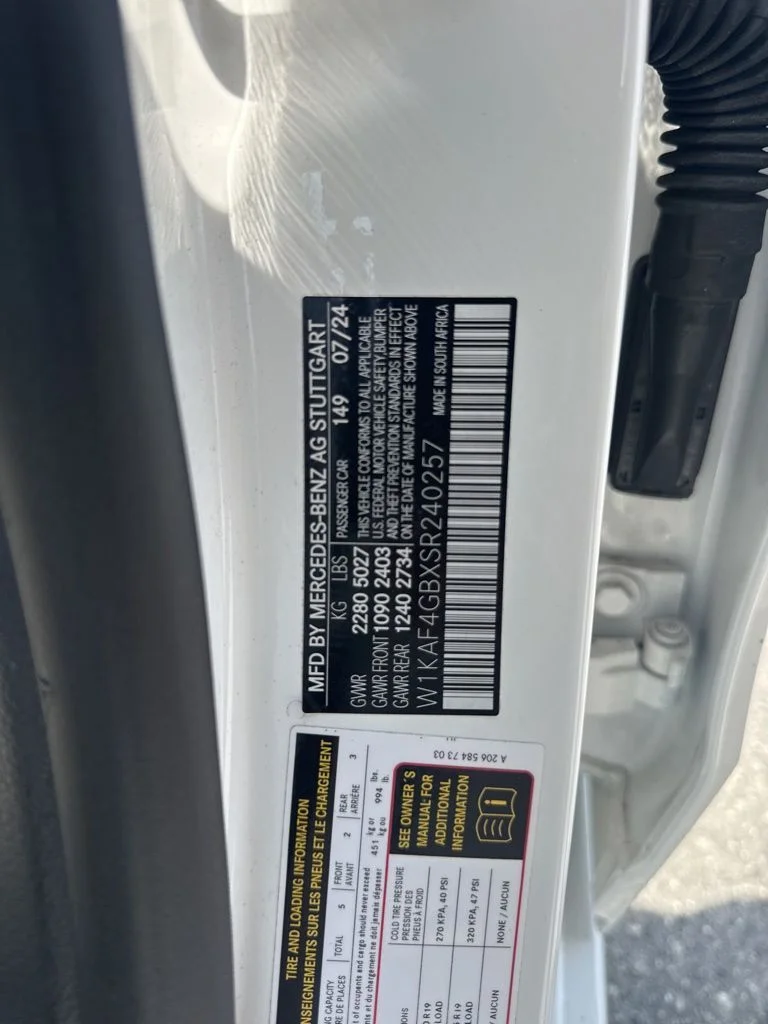 Used 2025 White Mercedes-Benz C 300 image 29