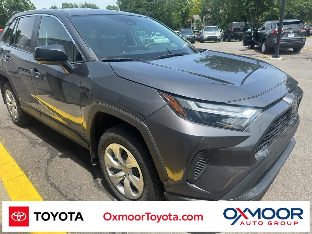 Used 2023 Magnetic Gray Metallic Toyota LE image 1
