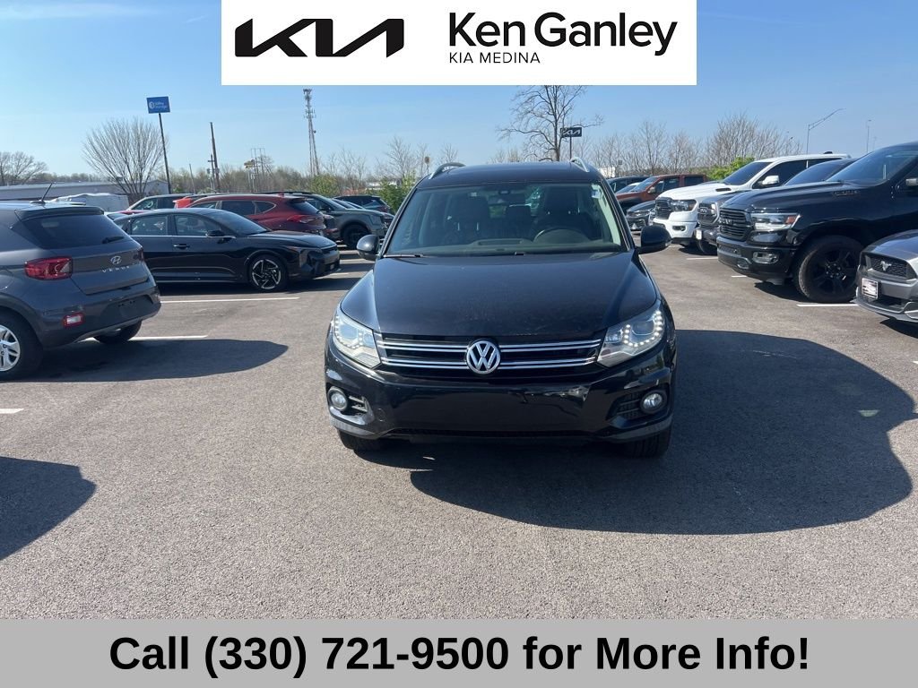 Used 2016 Volkswagen Tiguan SE with VIN WVGAV7AX4GW575845 for sale in Medina, OH
