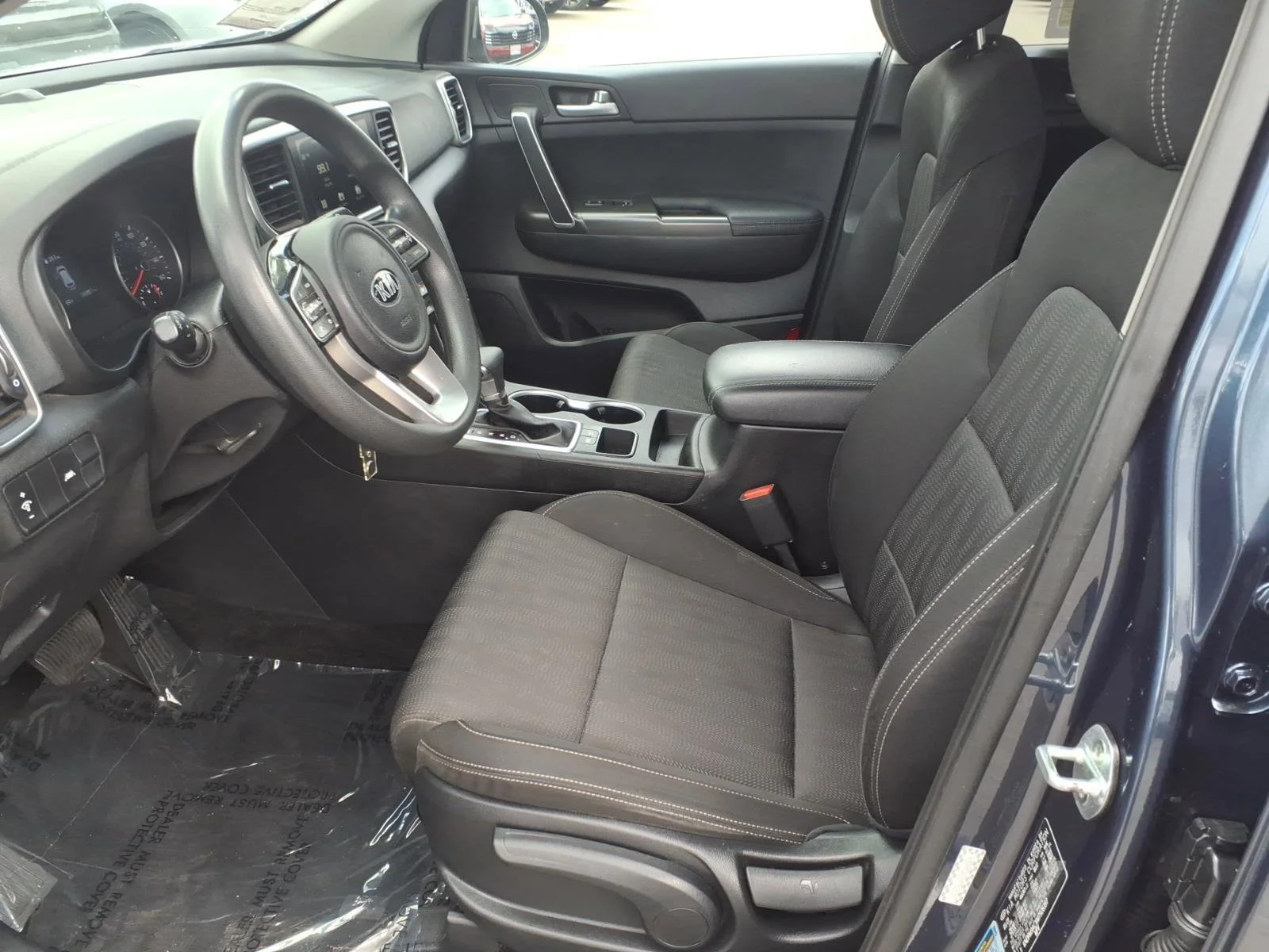 Used 2021 Pacific Blue Kia LX image 14