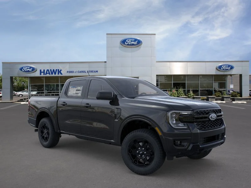 New 2025 Shadow Black Ford XLT image 7