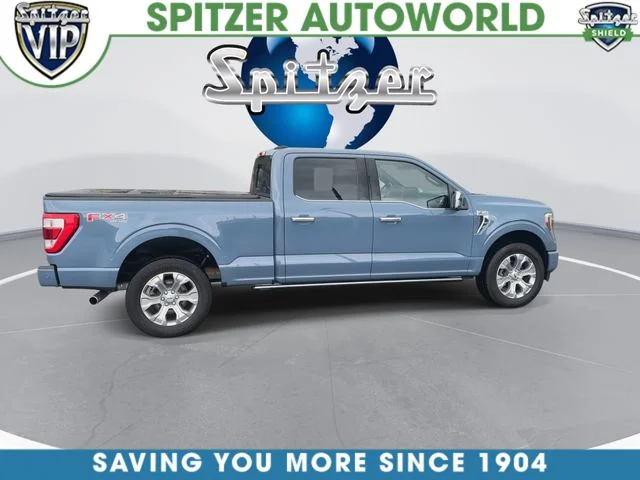Certified Used 2023 Azure Gray Metallic Ford Platinum image 10
