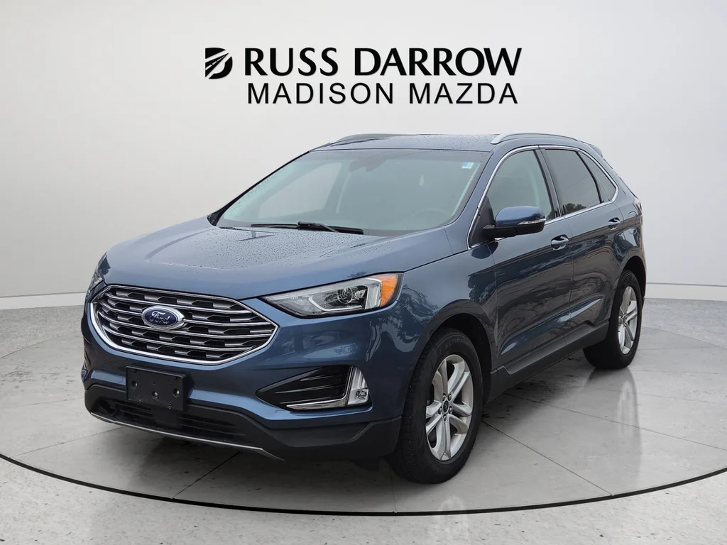 Used 2019 Blue Ford SEL image 1