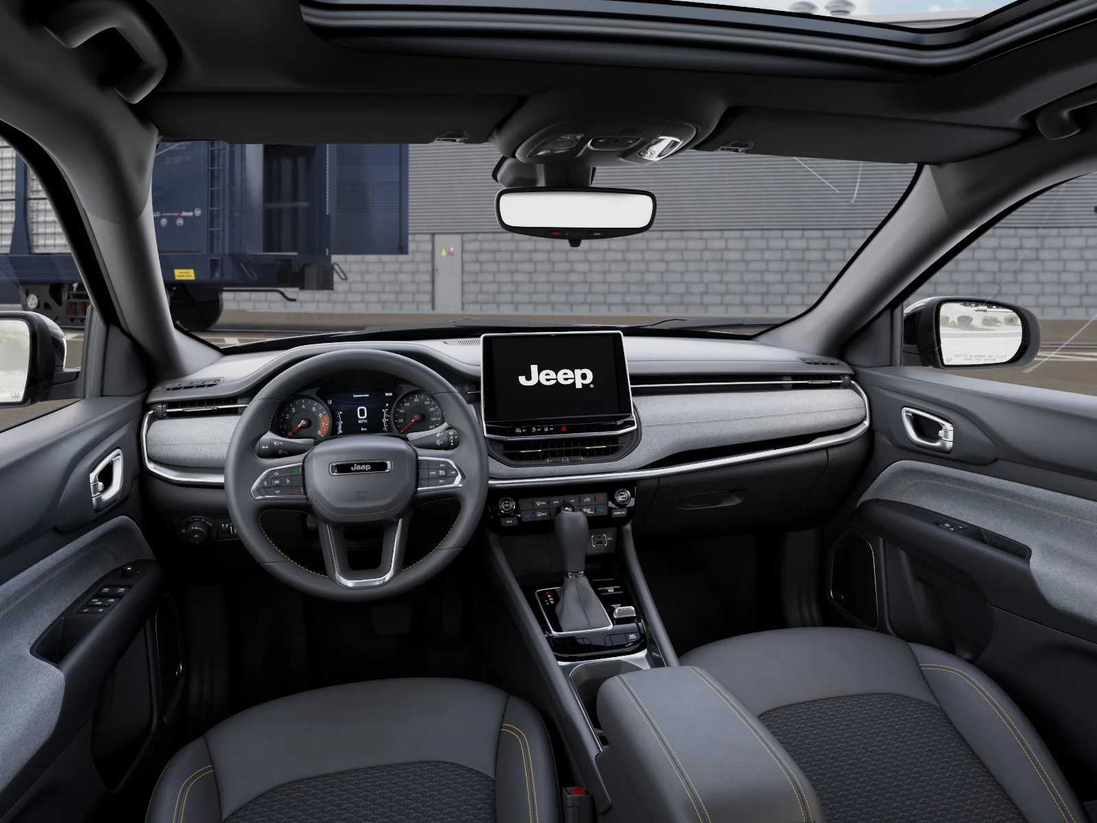 New 2026 Bright White Clear-Coat Exterior Paint Jeep  image 8