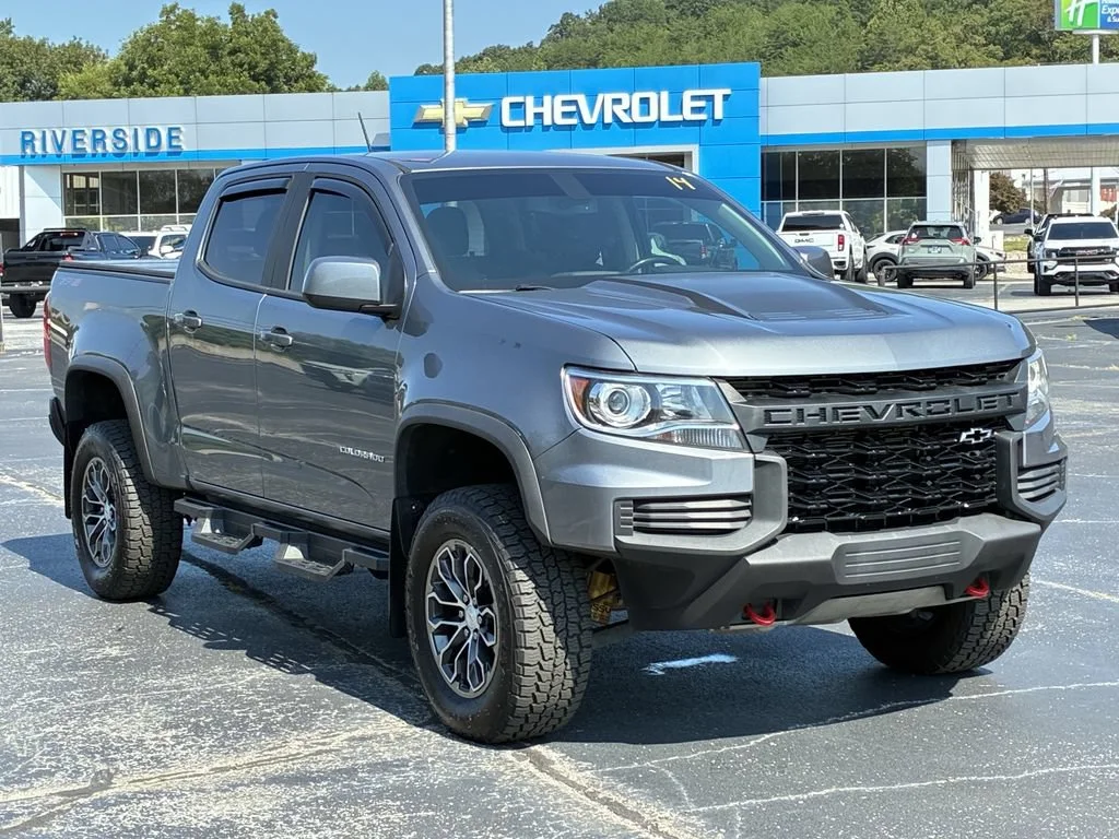 Used 2022 SATIN STEEL METALLIC Chevrolet 4WD ZR2 image 4