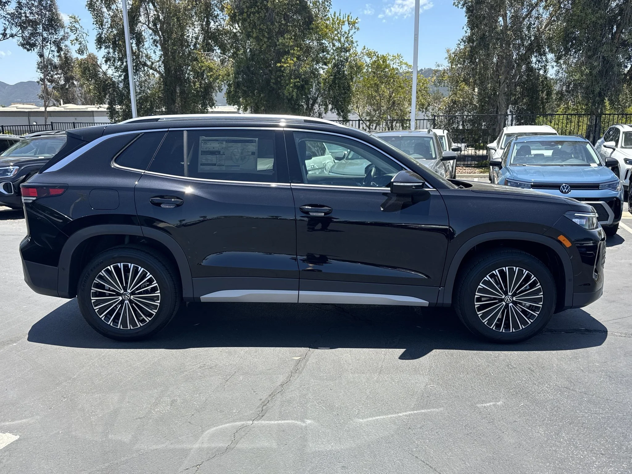 New 2026 Deep Black Pearl Volkswagen S image 8