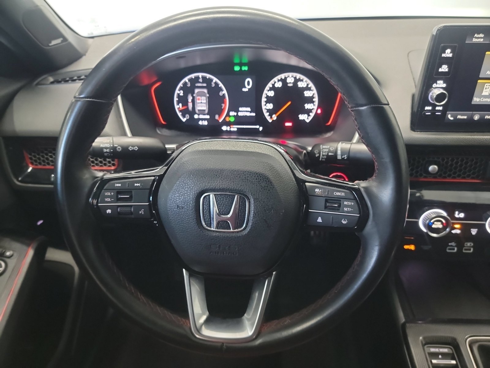 Certified Used 2022 Aegean Blue Metallic Honda SI image 47