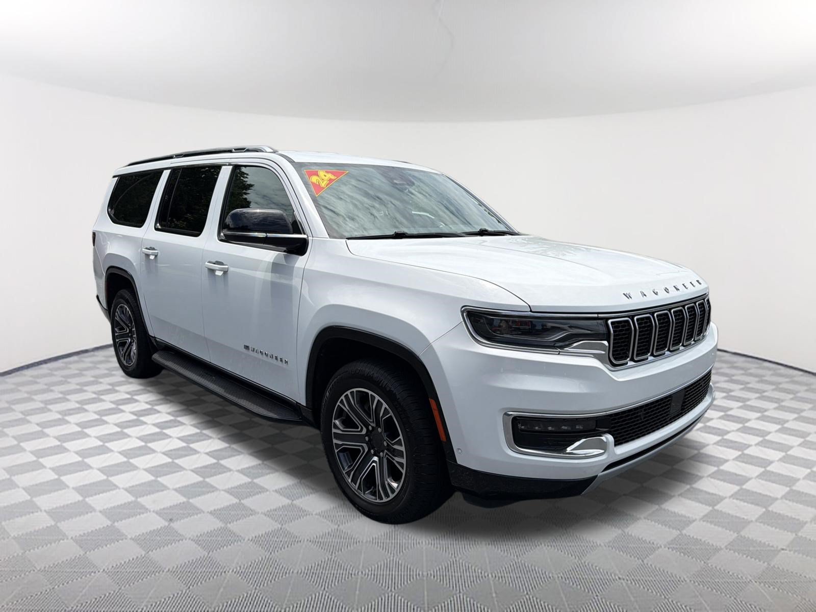 Used 2024 Bright White Cl Jeep Series II image 3