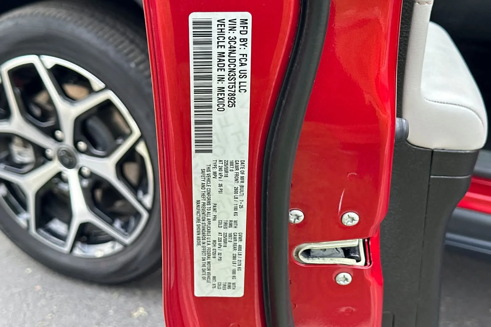 Certified Used 2025 Red Jeep Limited image 28
