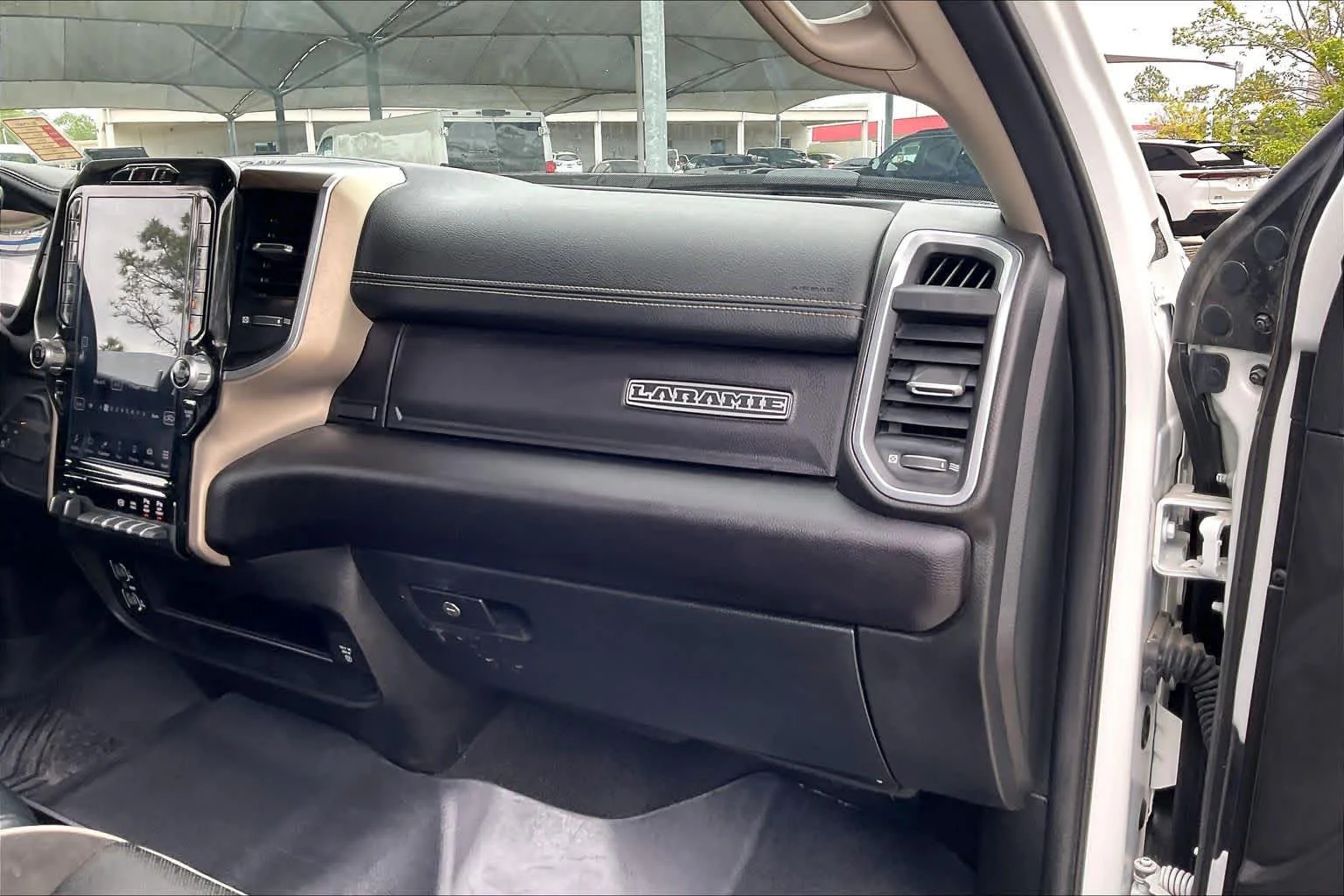 Used 2024 Bright White Clearcoat Ram Laramie image 18