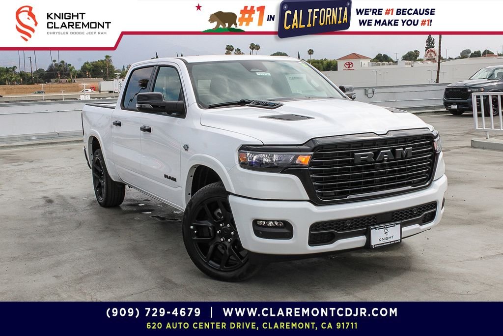 New 2026 Bright White Clearcoat Ram Laramie image 1