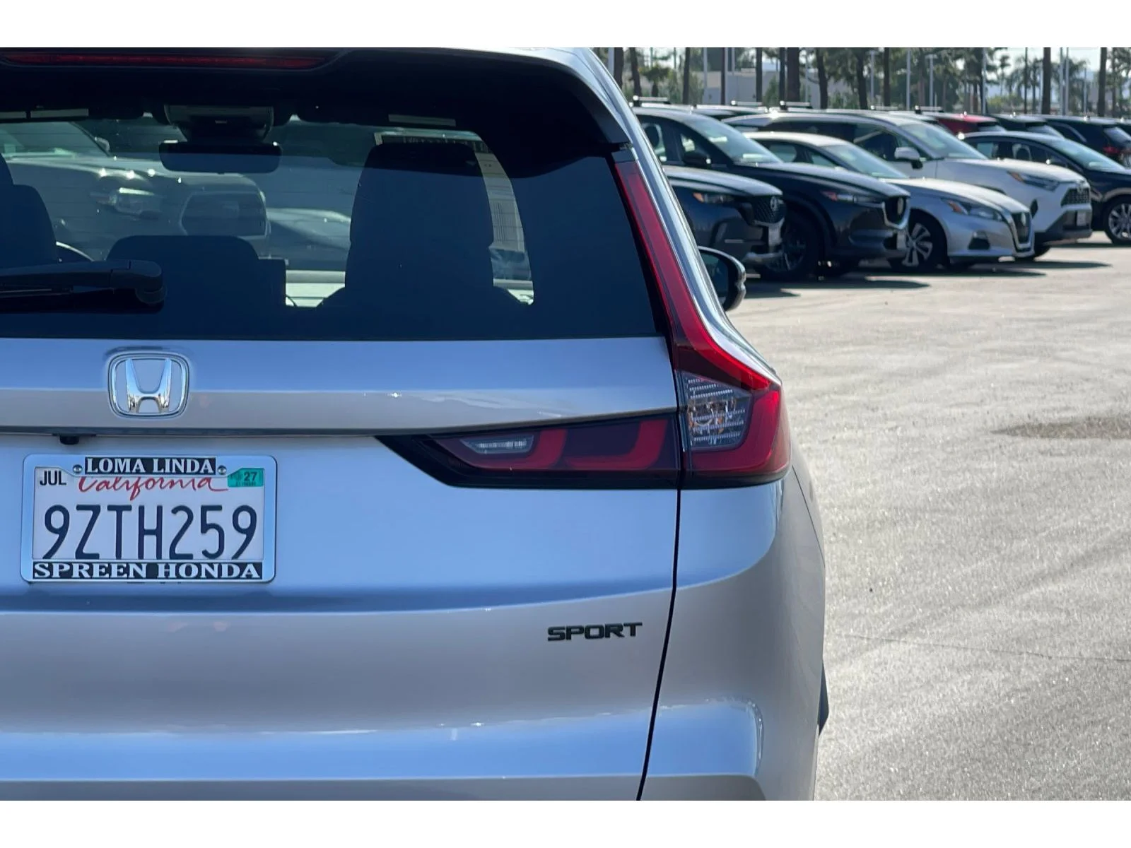 Used 2026 Solar Silver Metallic Honda Sport-L image 6