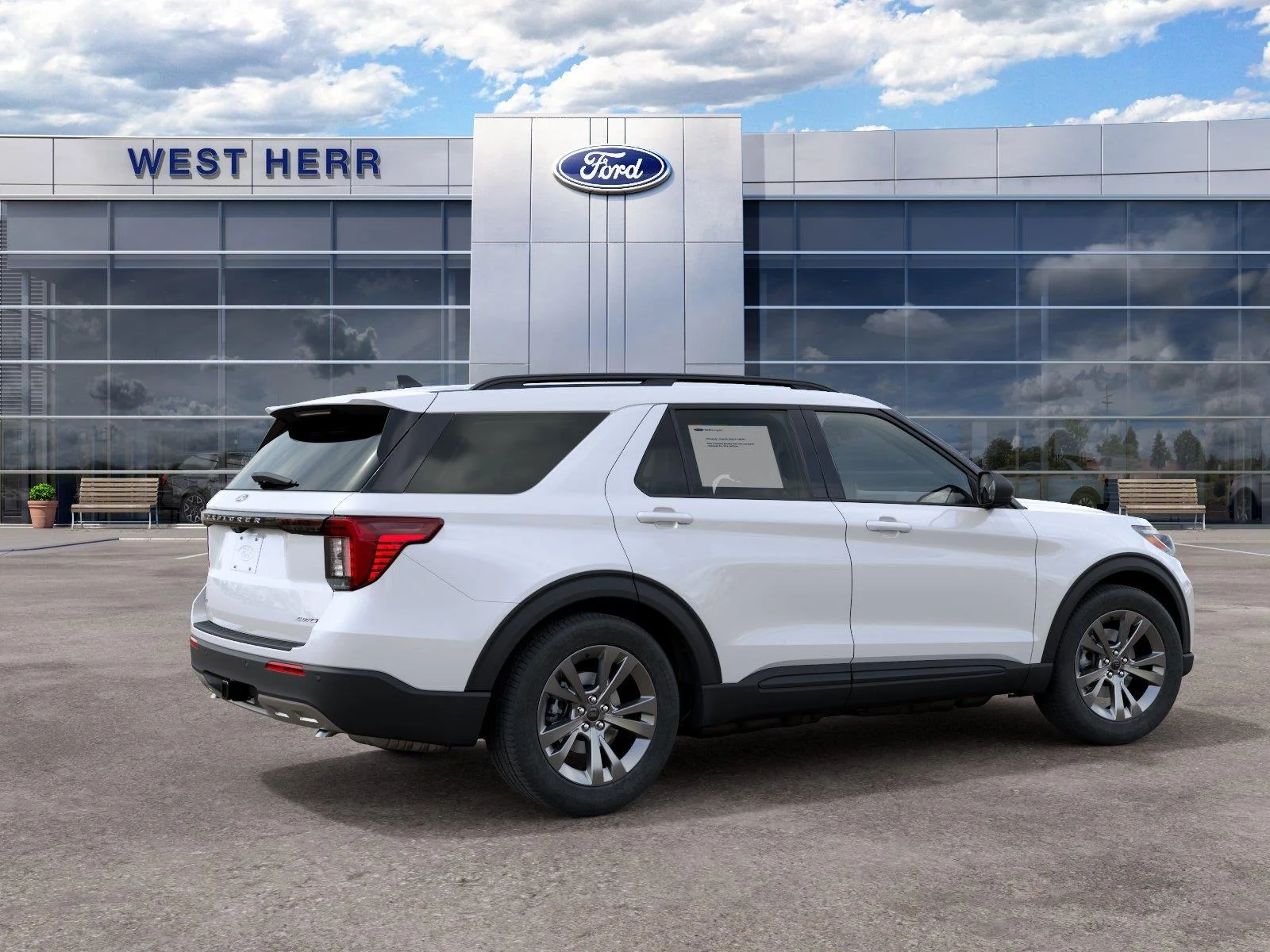 New 2027 Star White Metallic Tri-Coat Ford Active image 6
