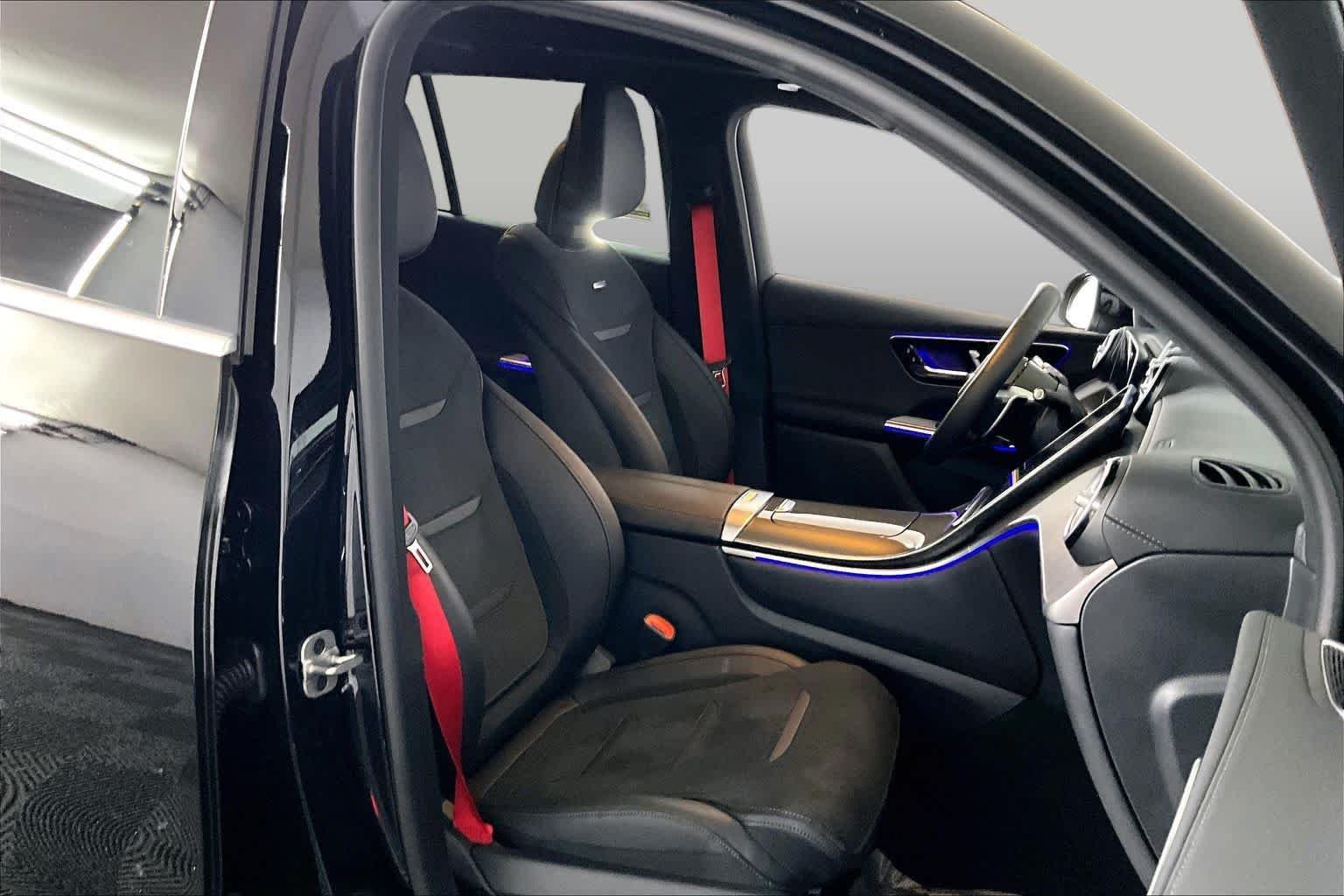 Certified Used 2025 Black Mercedes-Benz AMG® GLC 63 S E Performance image 8