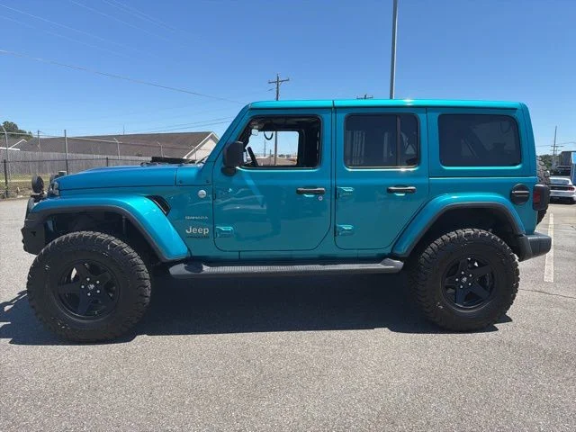 Used 2020 Mojito! Clearcoat Jeep Unlimited Sahara image 6