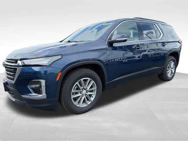 Used 2023 Northsky Blue Metallic Chevrolet LT Cloth image 1