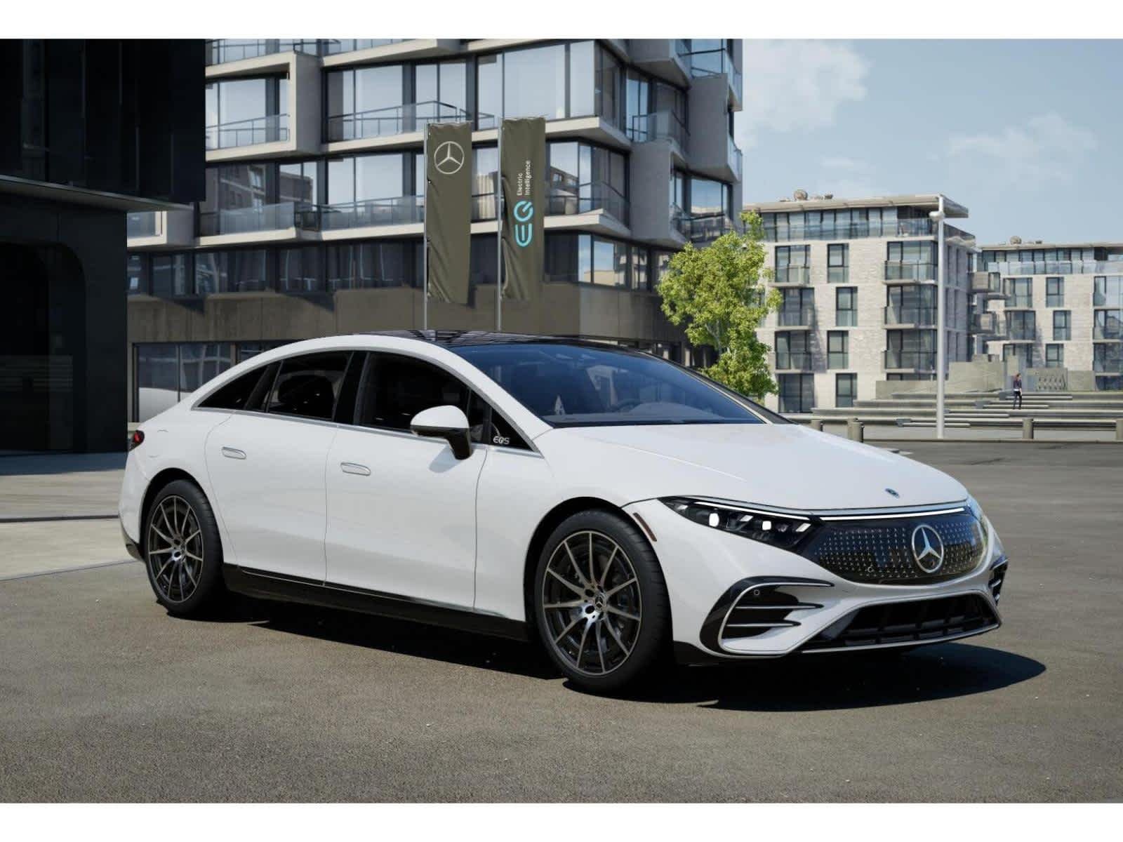New 2026 Polar White Mercedes-Benz EQS 450 image 10