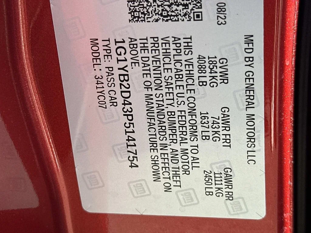 Used 2023 Mist Chevrolet Stingray image 32