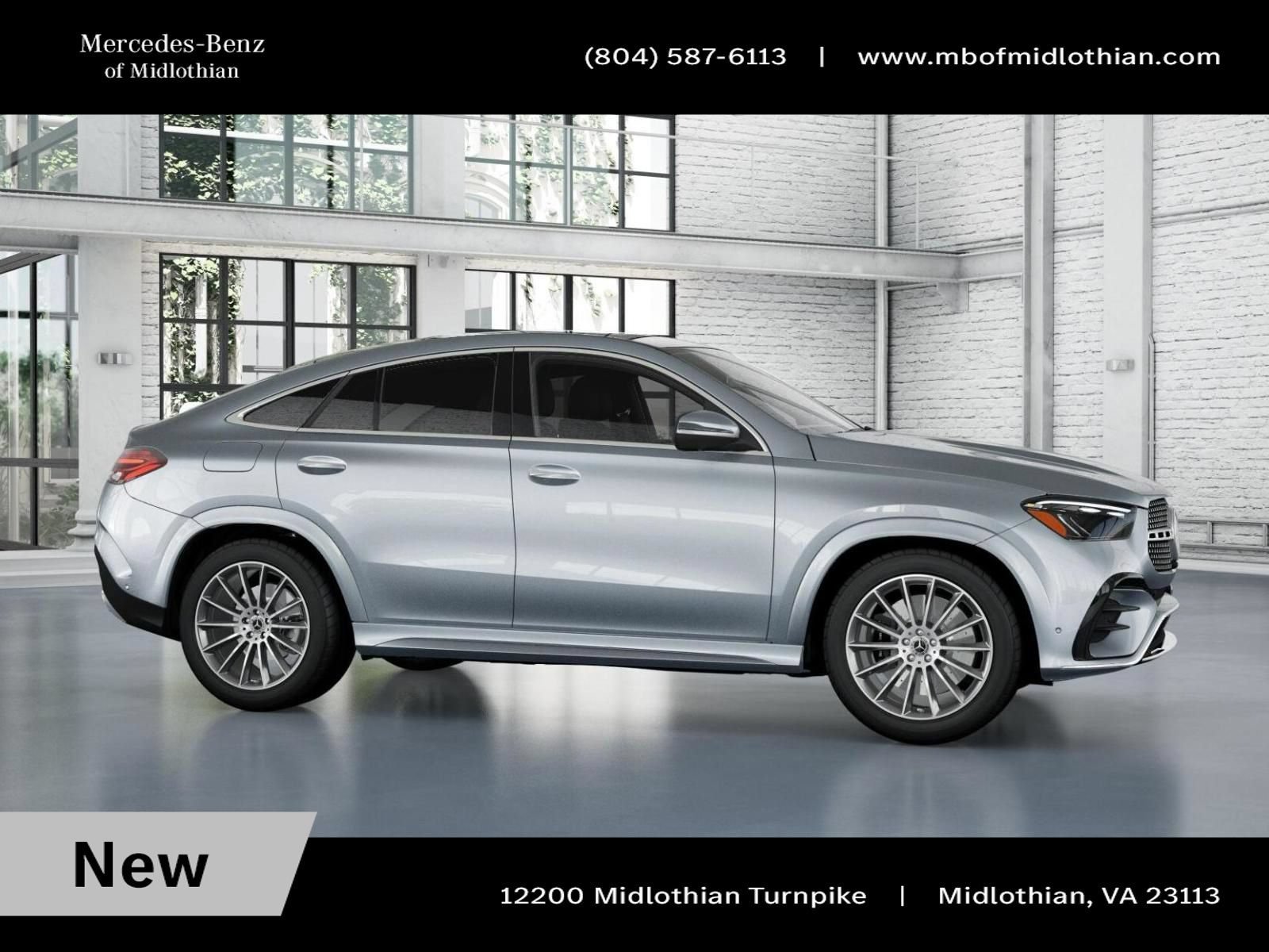 New 2026 Cirrus Silver Metallic Mercedes-Benz GLE 450 Coupe image 56