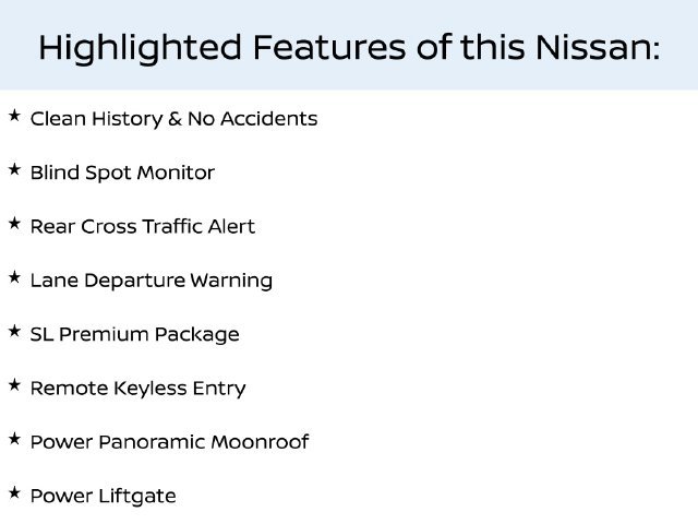 Used 2016 White Nissan SL image 1
