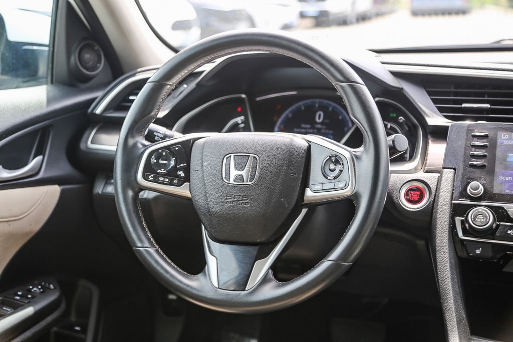 Used 2021 Platinum White Pearl Honda EX image 15
