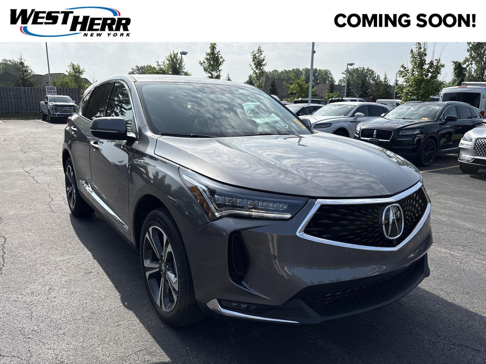 Used 2024 Liquid Carbon Metallic Acura w/Advance Package image 1