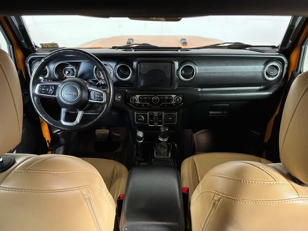 Used 2018 Yellow Jeep Unlimited Sahara image 22