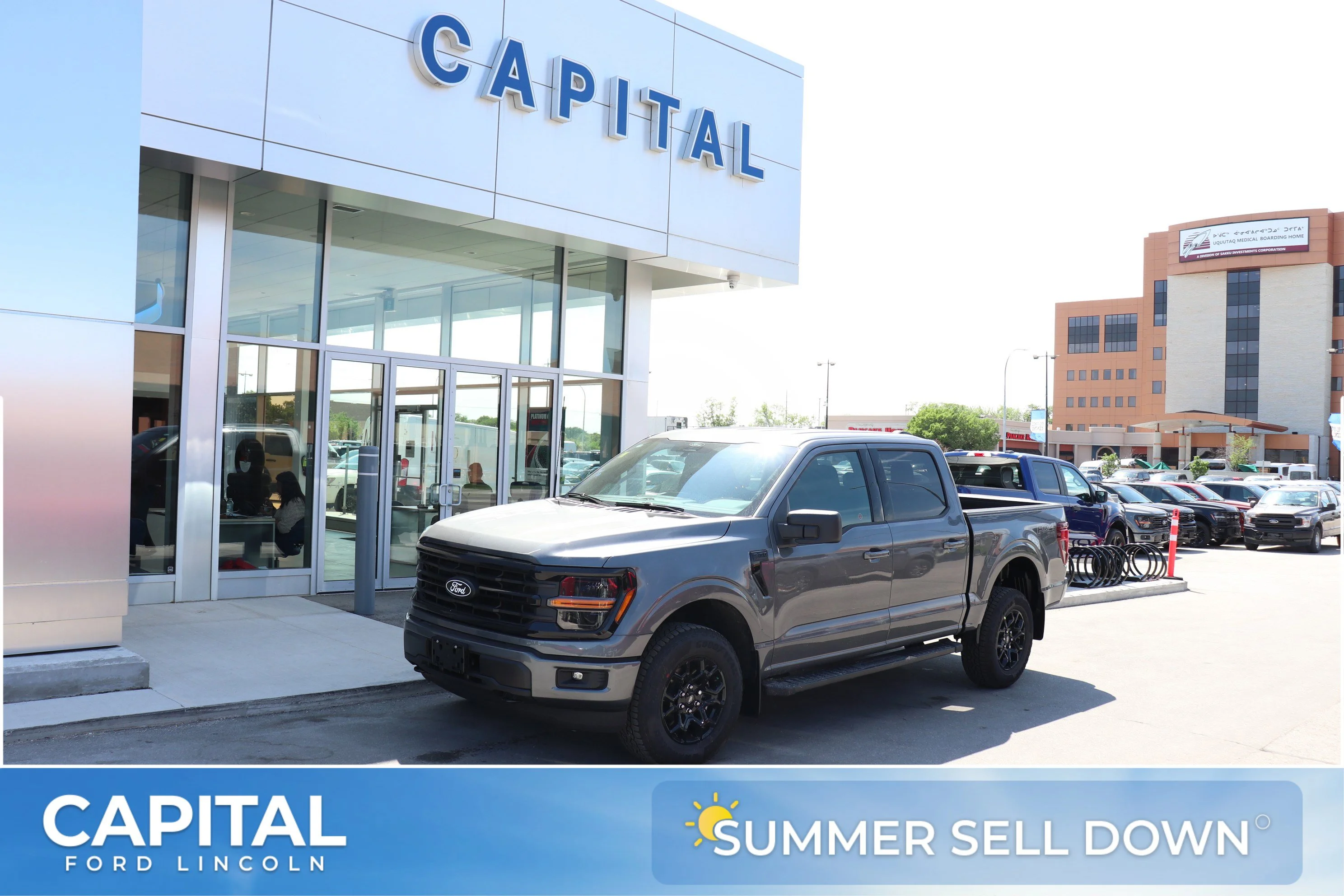 New 2026 CARBONIZED GREY METALLIC Ford XLT image 1