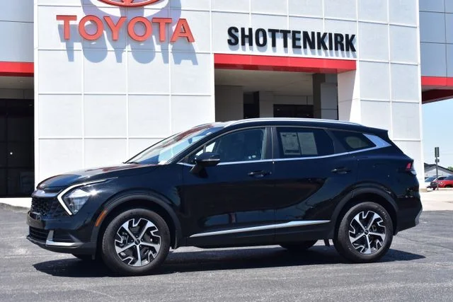 Used 2023 Black Kia EX image 1