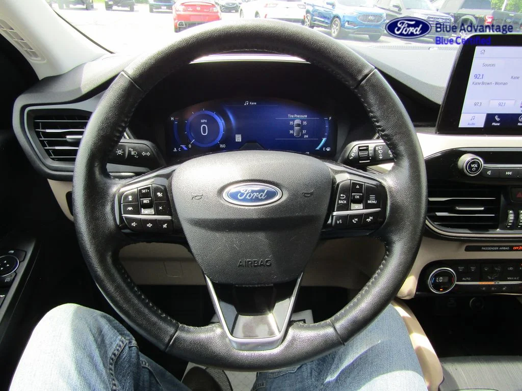 Certified Used 2021 Star White Ford SEL image 16