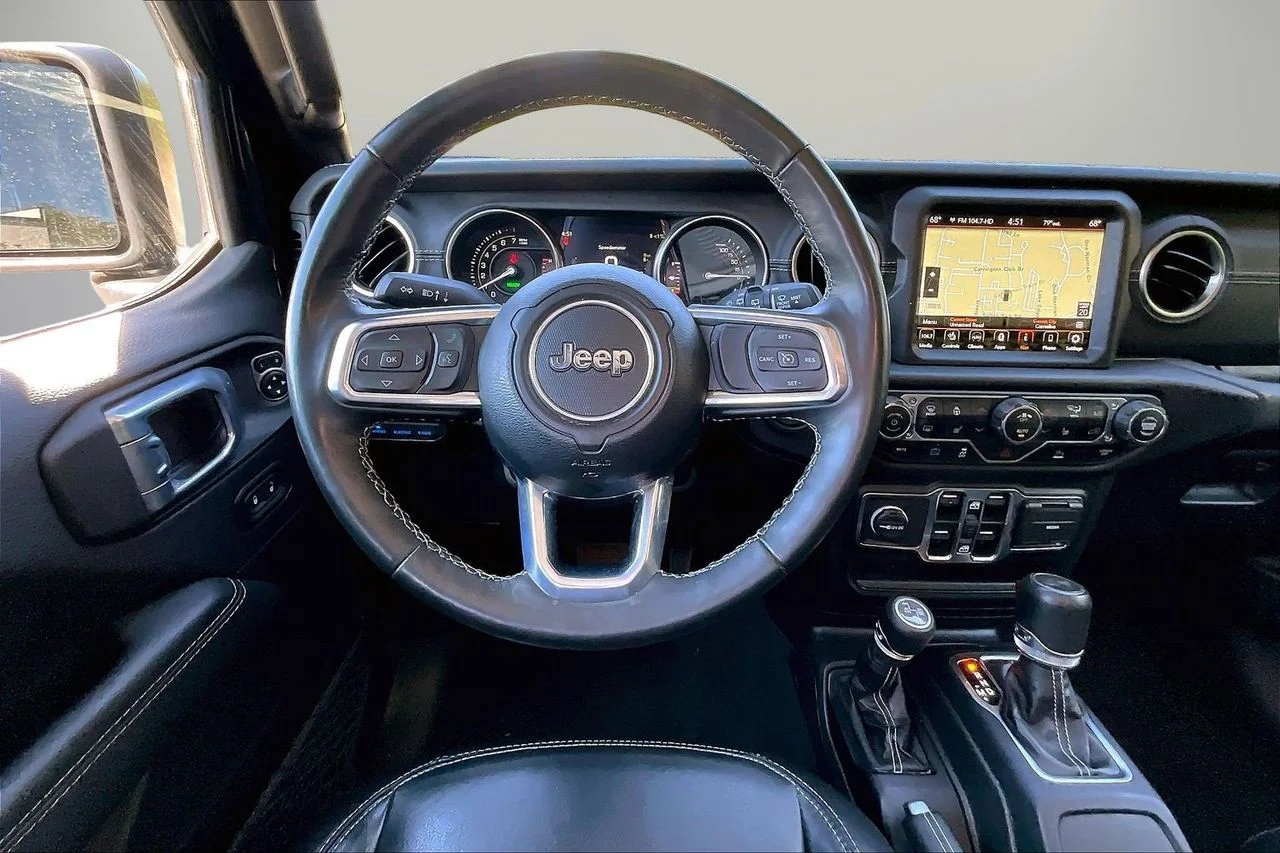 Certified Used 2023 Black Jeep Sahara 4xe image 11