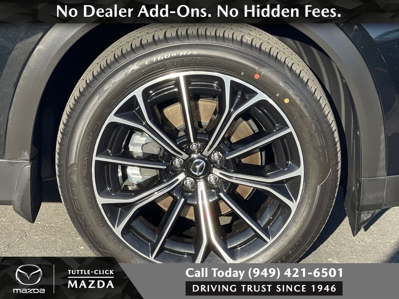 Used 2025 Jet Black Mica Mazda Premium Plus Package image 10