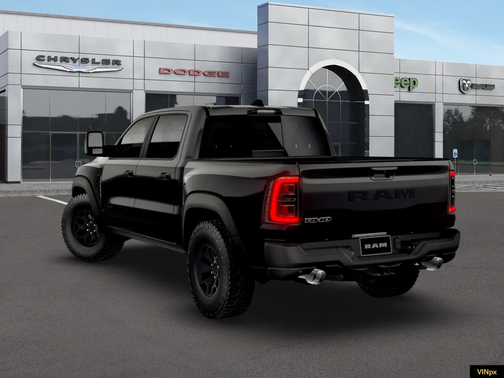 New 2026 Diamond Black Crystal Pearl-Coat Exterior Paint RAM RHO image 4