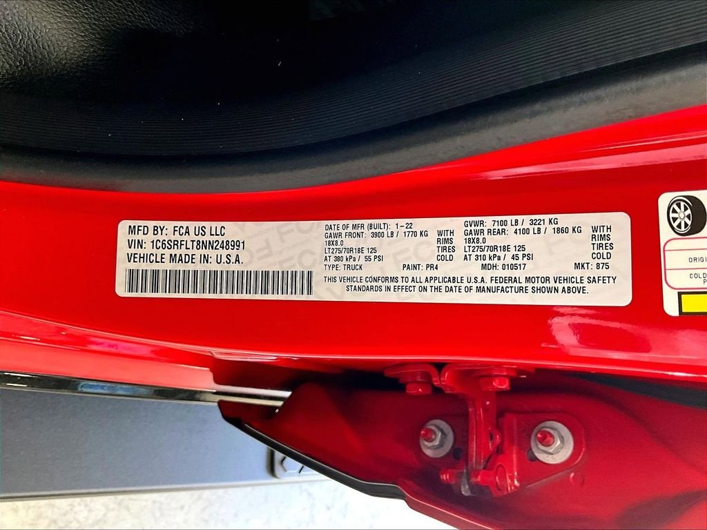 Used 2022 Red Ram Rebel image 37
