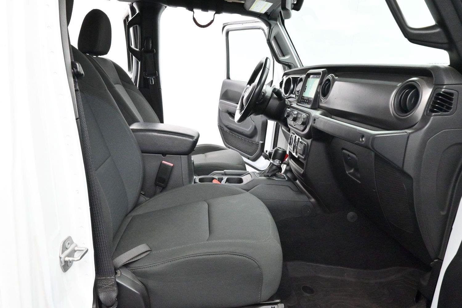 Used 2022 Bright White Clearcoat Jeep Willys image 27