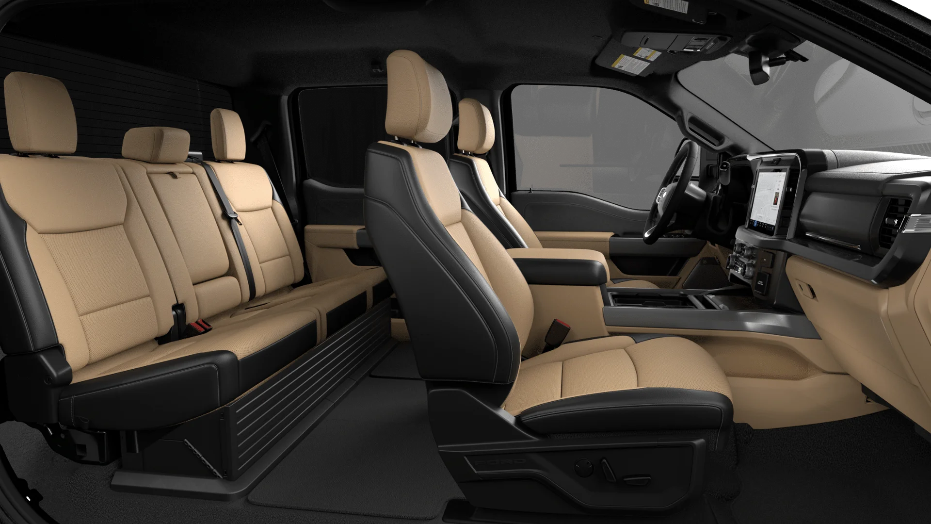 New 2027 Agate Black Metallic Ford Lariat image 6