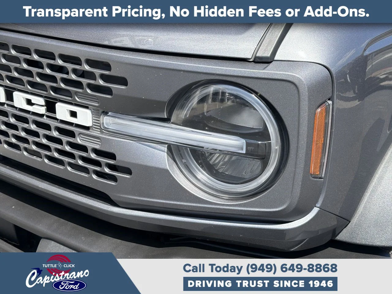 Used 2023 Carbonized Gray Metallic Ford Badlands image 18