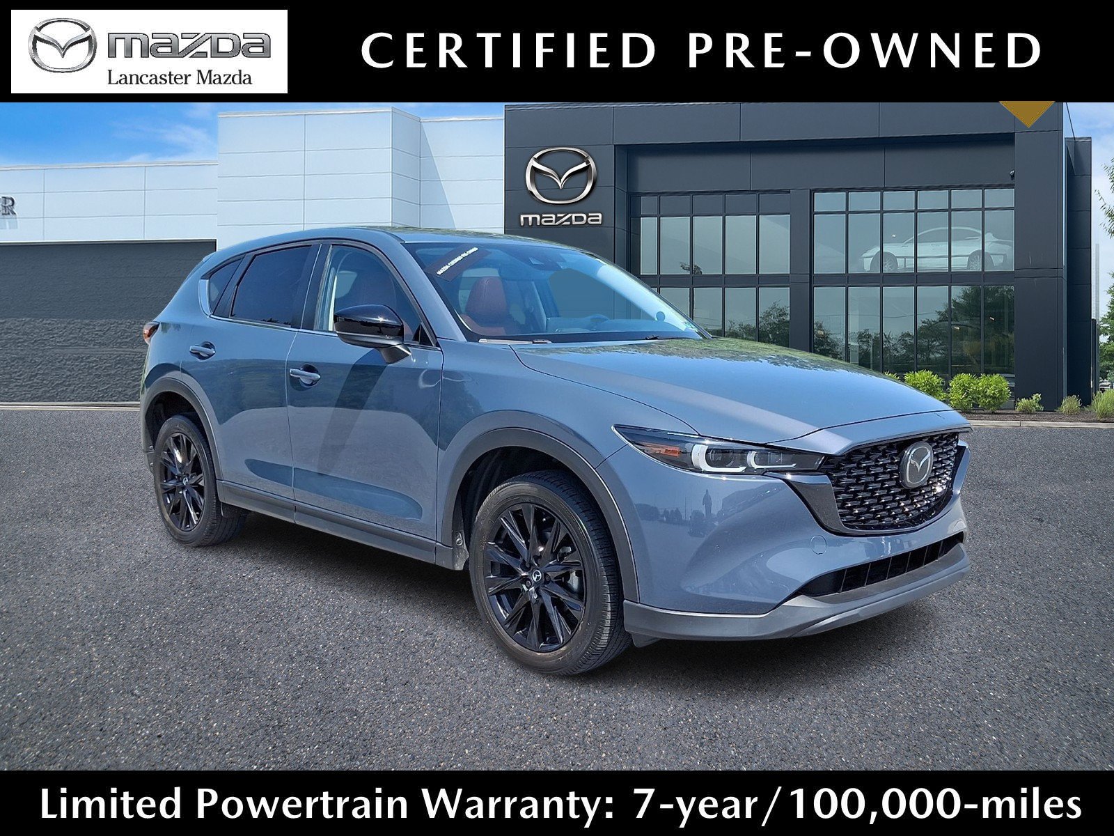 Certified Used 2023 Polymetal Gray Mazda 2.5 S Carbon Edition image 1