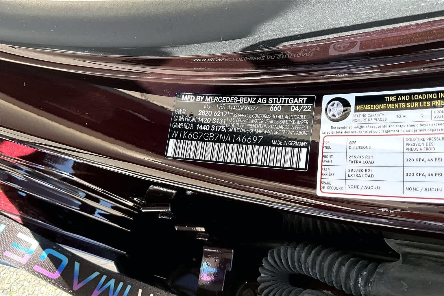 Used 2022 Rubellite Red Mercedes-Benz S 580 image 31