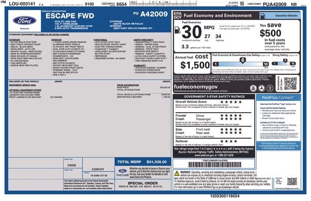 Certified Used 2023 Black Ford ST-Line image 26
