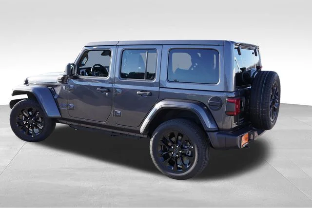 Certified Used 2025 Gray Jeep Sahara 4xe image 8