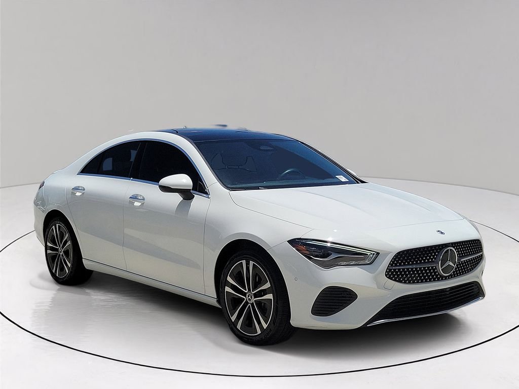 Certified Used 2024 White Mercedes-Benz CLA 250 image 1