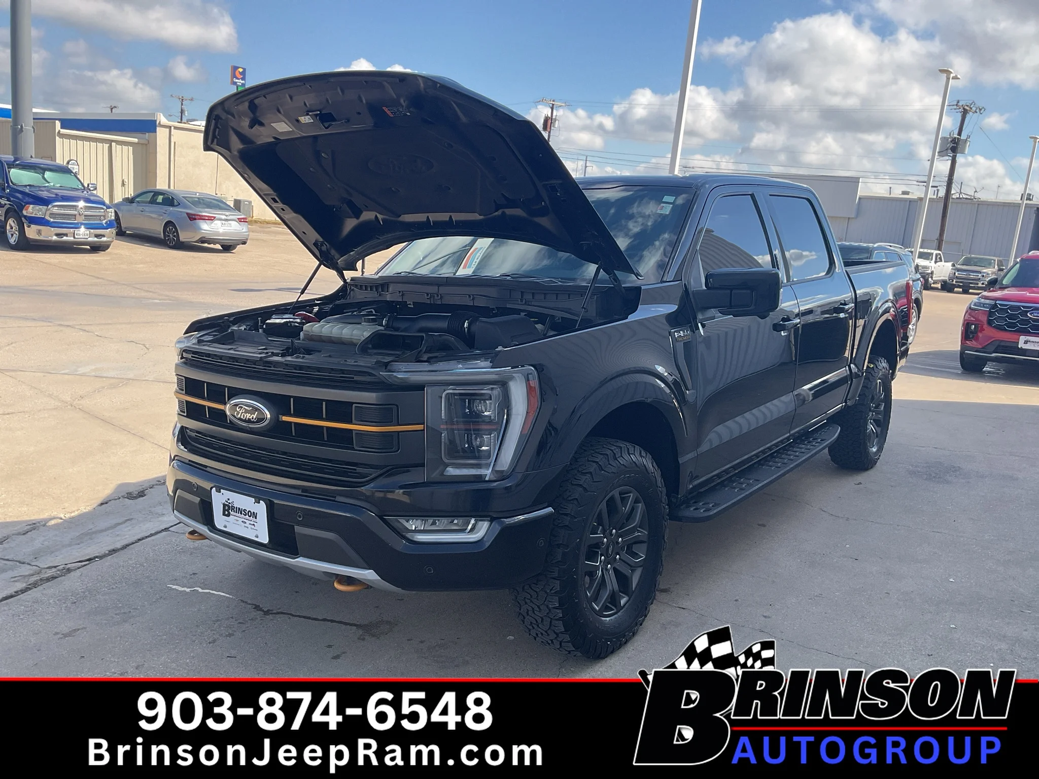 Used 2021 Agate Black Metallic Ford Tremor image 13